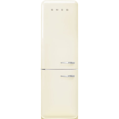 Refrigerador Smeg 2 Puertas, Estilo anõs 50, Bisagra a la izquierda, 220v, Crema, FAB32LCR5