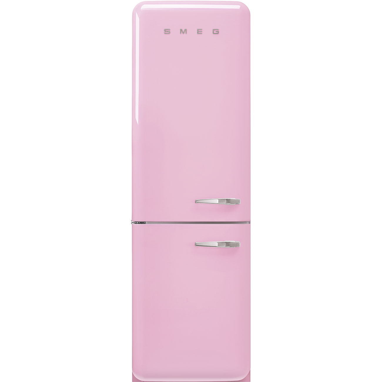 Refrigerador Smeg 2 Puertas, Estilo anõs 50, Bisagra a la izquierda, 220v, Rosa, FAB32LPK5