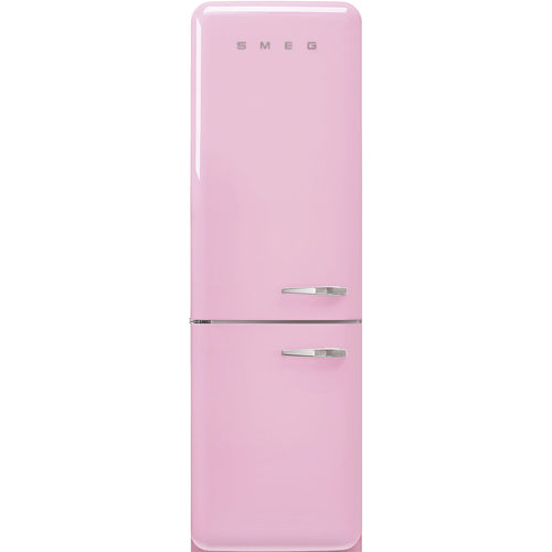 Refrigerador Smeg 2 Puertas, Estilo anõs 50, Bisagra a la izquierda, 220v, Rosa, FAB32LPK5