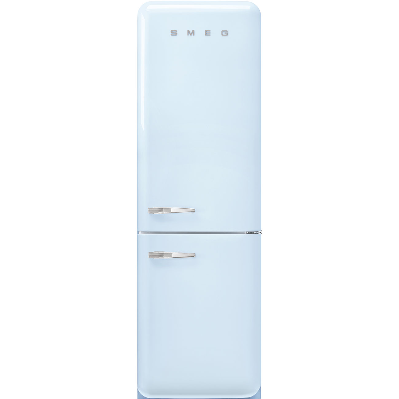 Refrigerador Smeg 2 Puertas, Estilo anõs 50, Bisagra a la derecha, 220v, Azul, FAB32RPB5