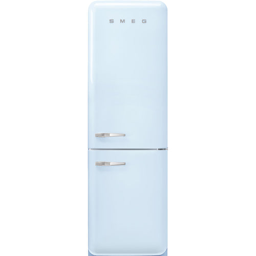 Refrigerador Smeg 2 Puertas, Estilo anõs 50, Bisagra a la derecha, 220v, Azul, FAB32RPB5