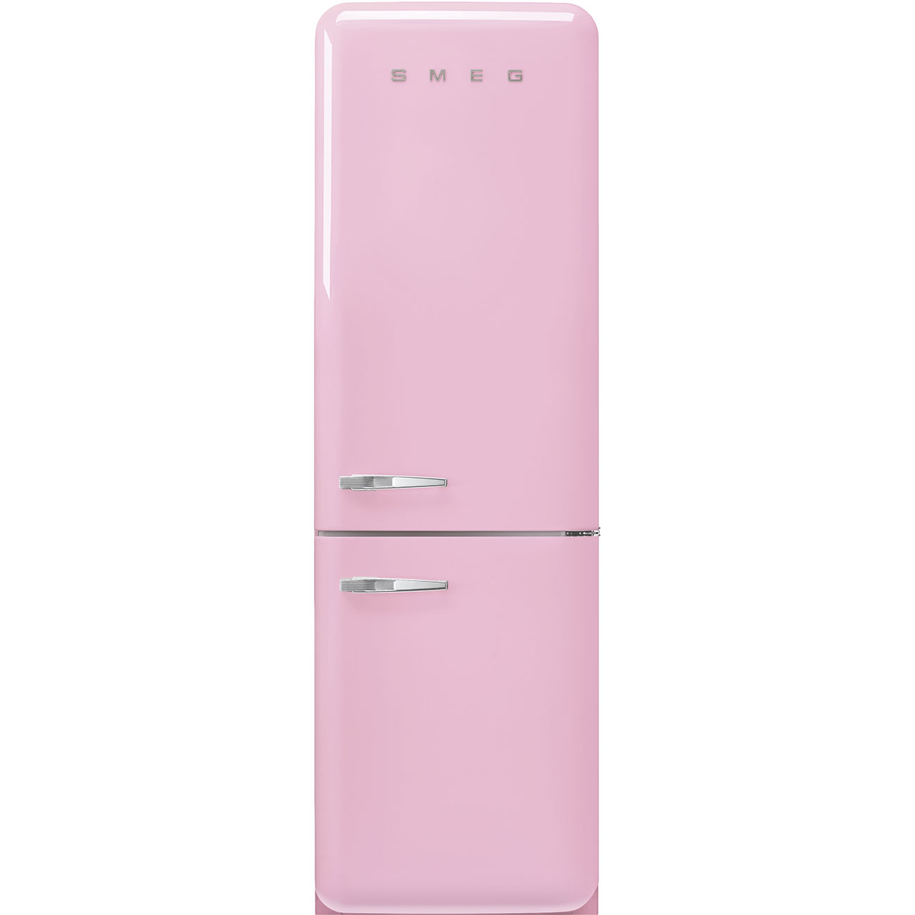 Refrigerador Smeg 2 Puertas, Estilo anõs 50, Bisagra a la derecha, 220v, Rosa, FAB32RPK5