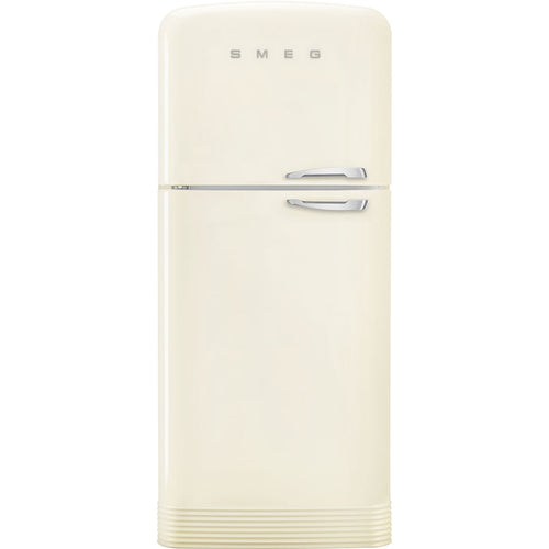 Refrigerador Smeg 2 Puertas, Estilo anõs 50, 524L, Bisagra a la izquierda, 220v, Crema, FAB50LCR5