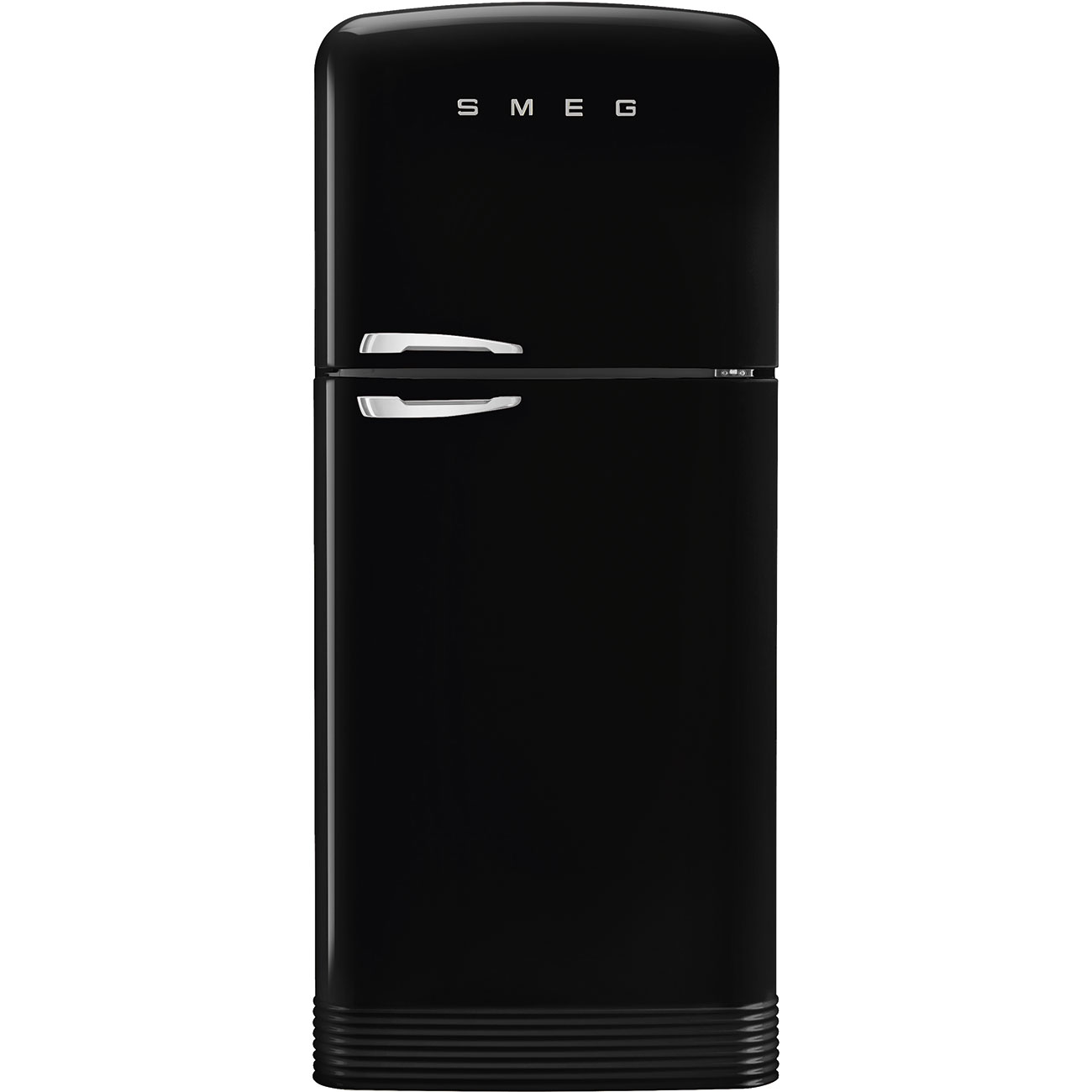 Refrigerador Smeg 2 Puertas, Estilo anõs 50, 524L, Bisagra a la derecha, 220v, Negro, FAB50RBL5