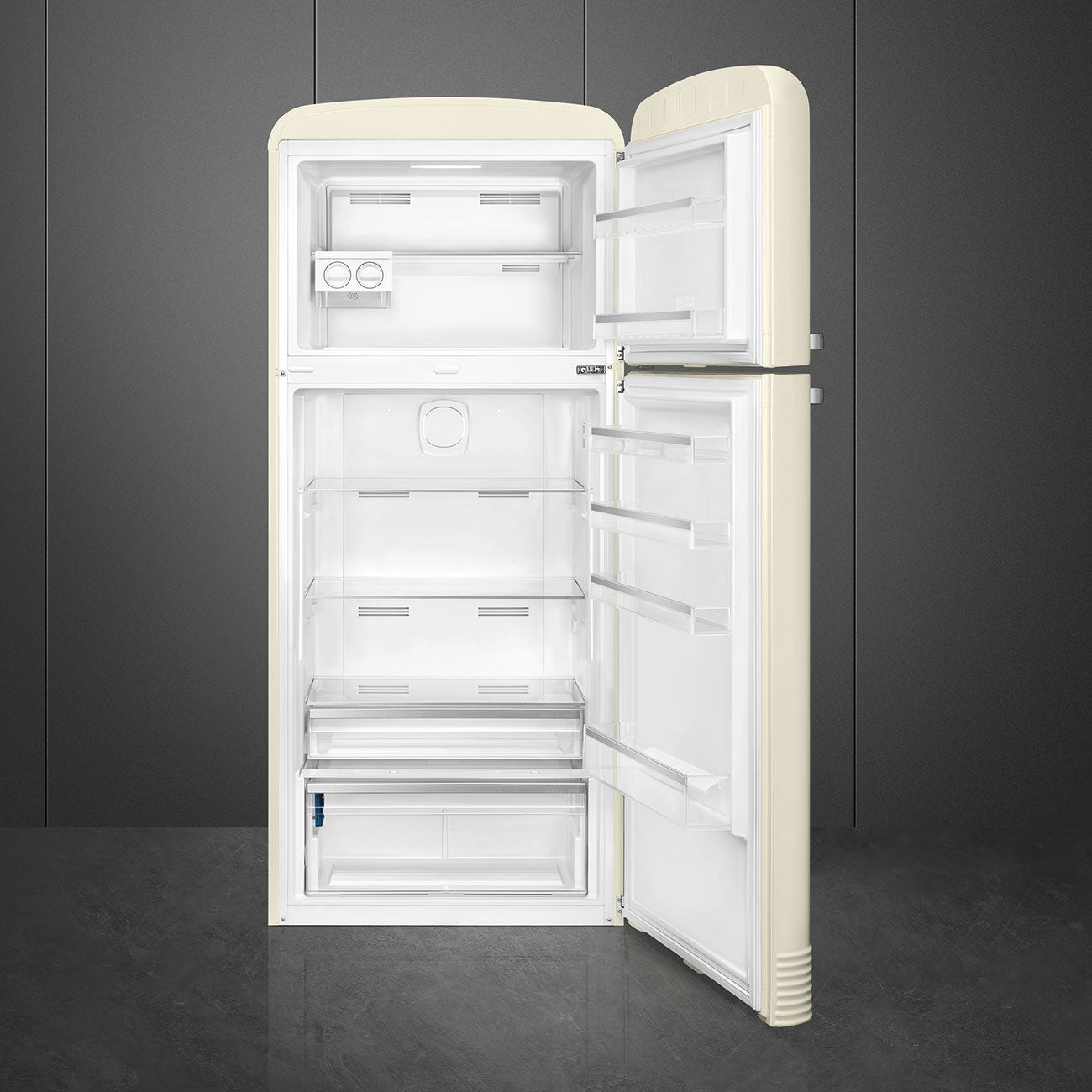 Refrigerador Smeg 2 Puertas, Estilo anõs 50, 524L, Bisagra a la derecha, 220v, FAB50RCR5