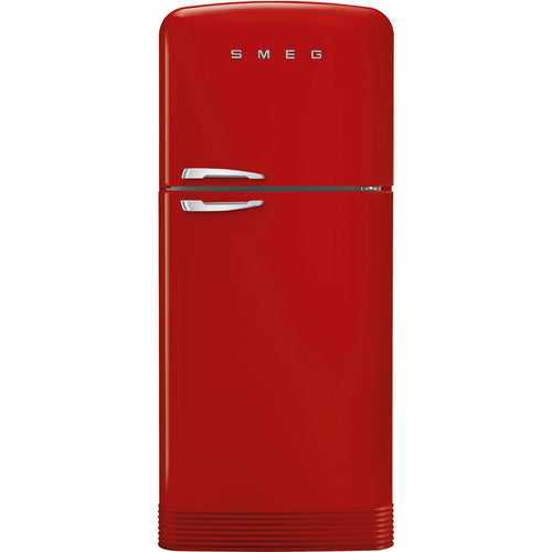 Refrigerador Smeg 2 Puertas, Estilo anõs 50, 524L, Bisagra a la derecha, 220v, Rojo, FAB50RRD5