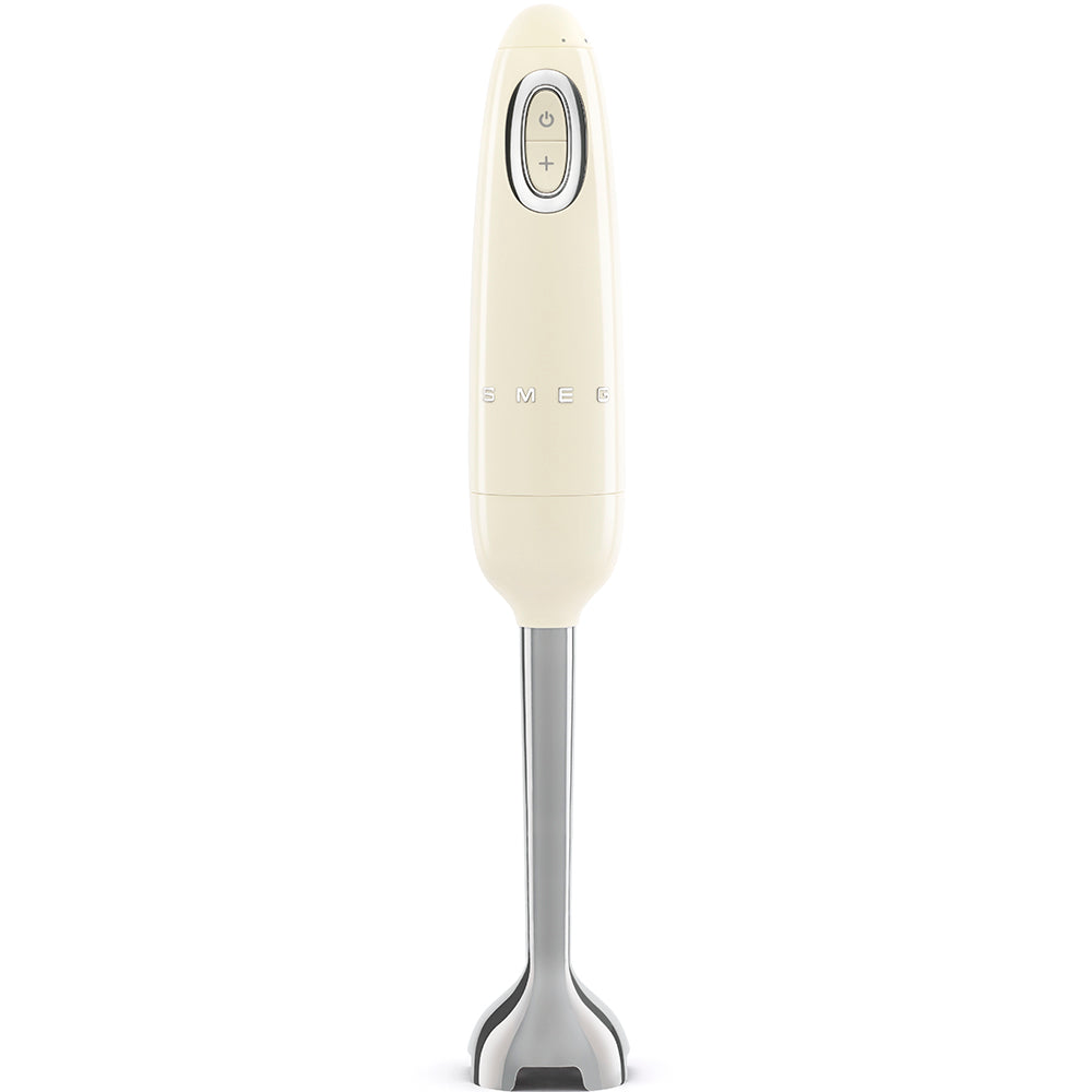 Batidora de mano con accesorios Smeg, Estilo años 50, 700w, Crema, HBF22CREU