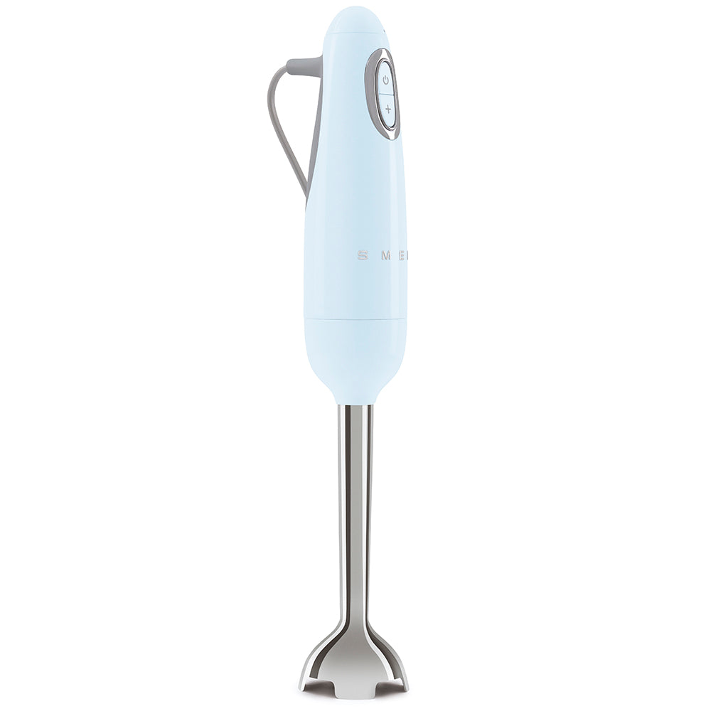 Batidora de mano con accesorios Smeg, Estilo años 50, 700w, Azul, HBF22PBEU