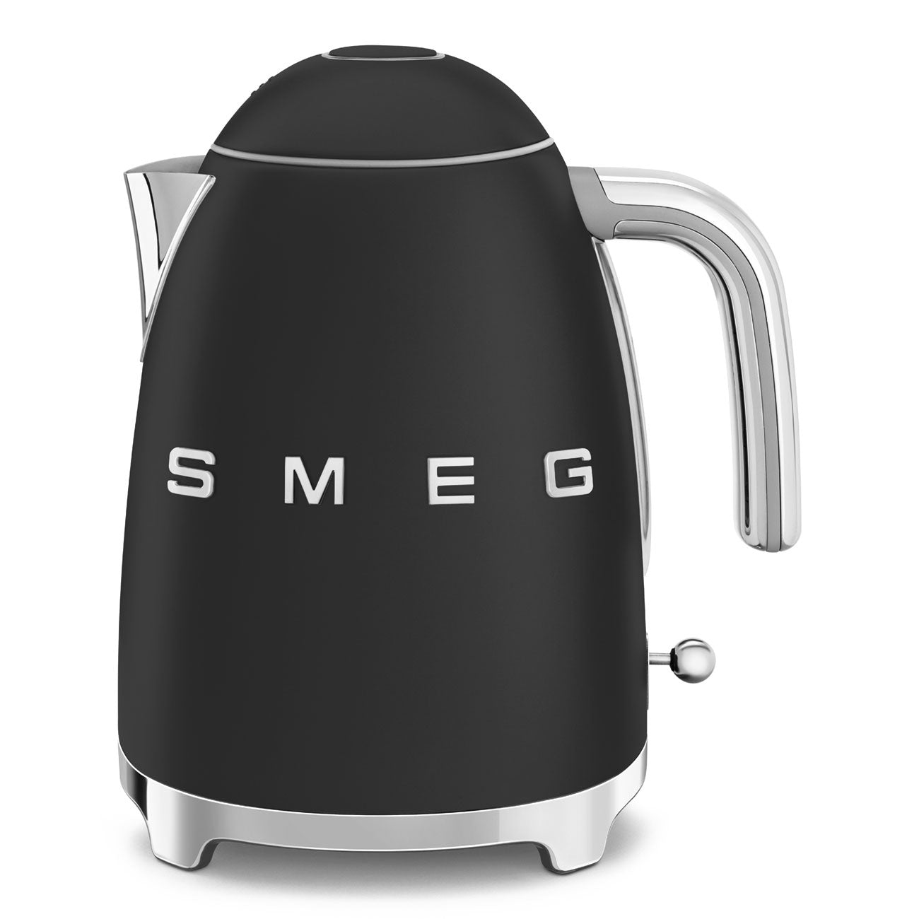 Hervidor Eléctrico Smeg, Estilo años 50, Negro, KLF03BLEU