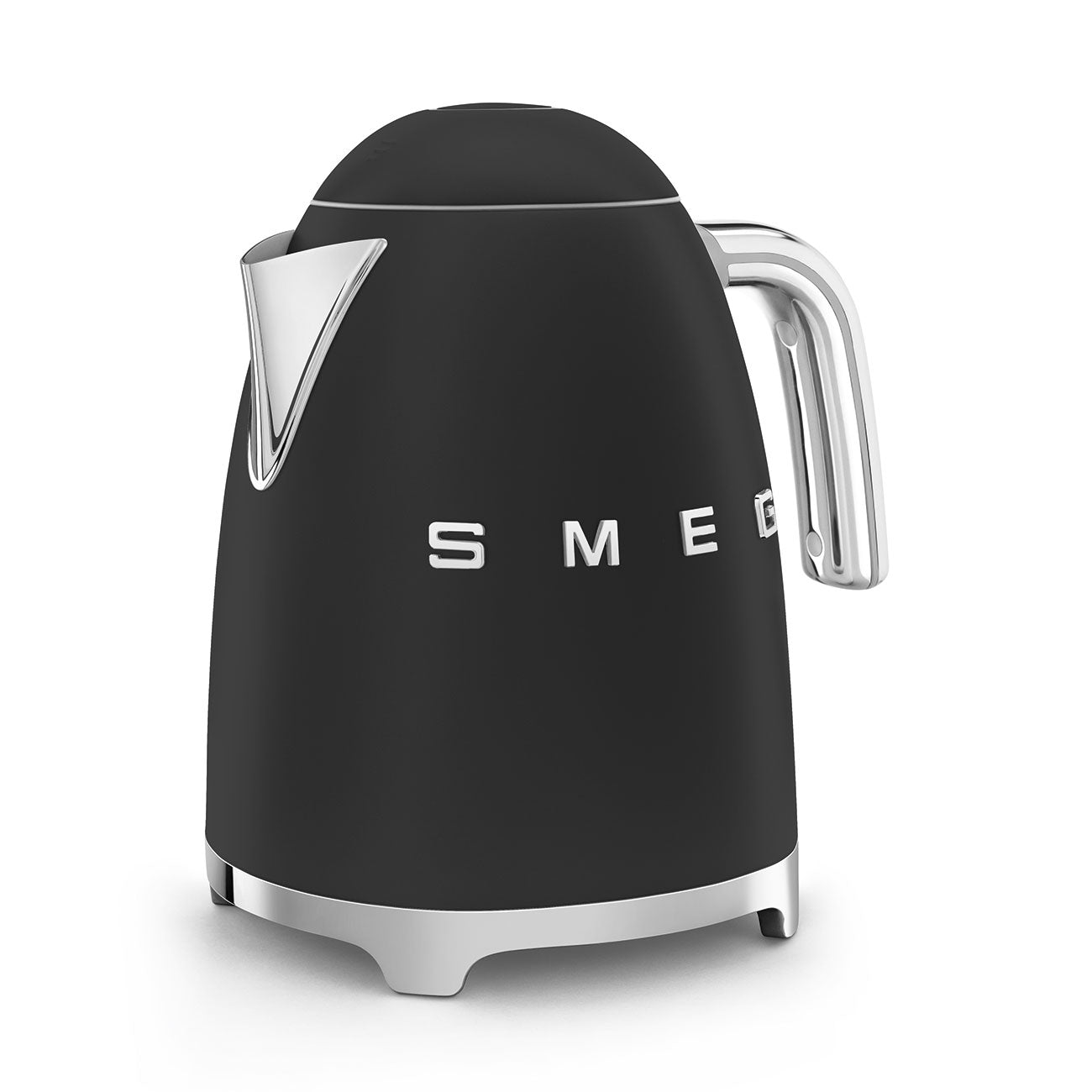 Hervidor Eléctrico Smeg, Estilo años 50, Negro, KLF03BLEU