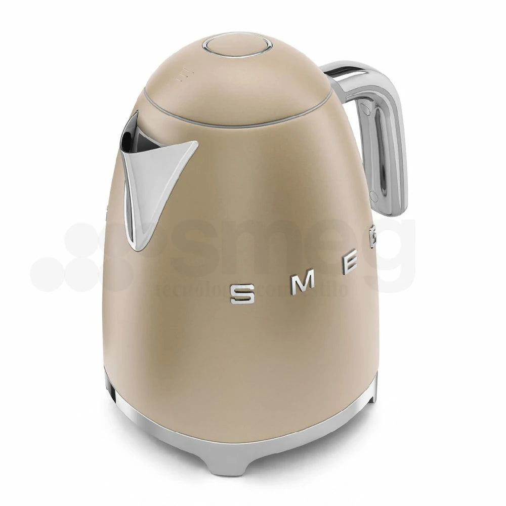 Hervidor Eléctrico Smeg, Estilo años 50, Champagne, KLF03CHMEU