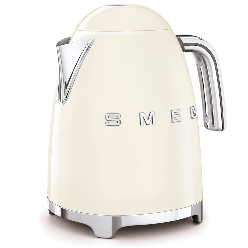 Hervidor Eléctrico Smeg, Estilo anõs 50, Crema, KLF03CREU
