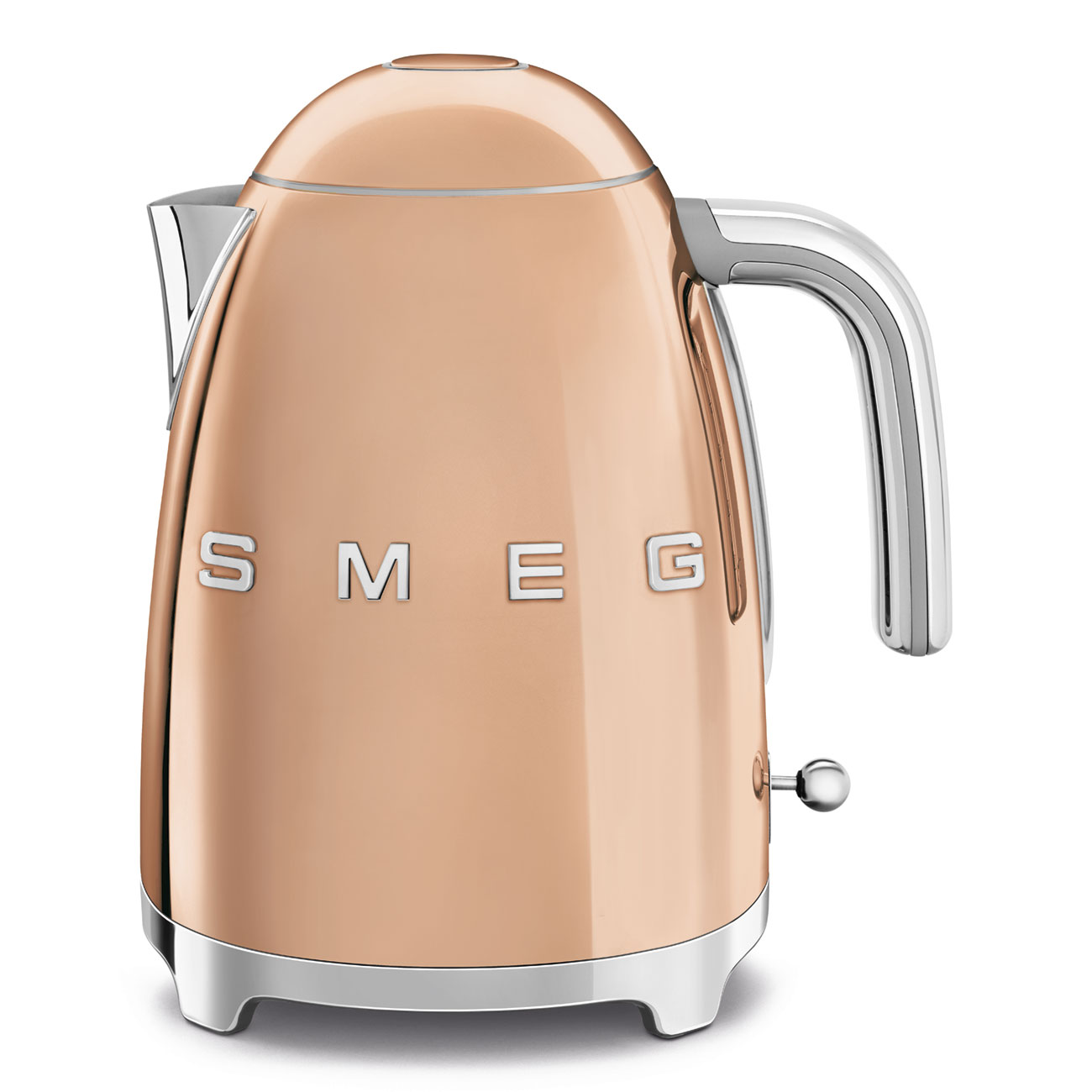 Hervidor Eléctrico Smeg, Estilo años 50, Oro Rosa, KLF03RGEU