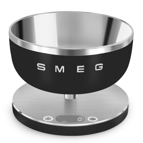Báscula de Cocina Digital Smeg, Estilo anõs 50, Negro, KSC01BLMW