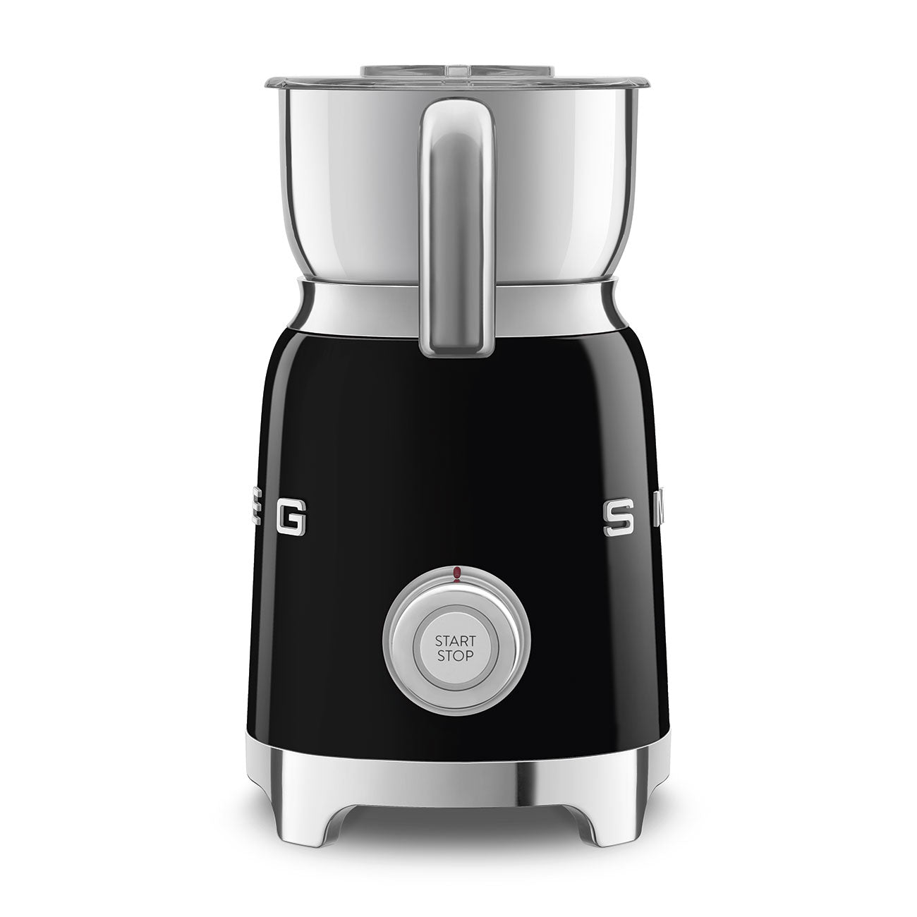 Espumador de Leche por Induccíon Smeg, Estilo años 50, 500w, Negro, MFF11BLEU