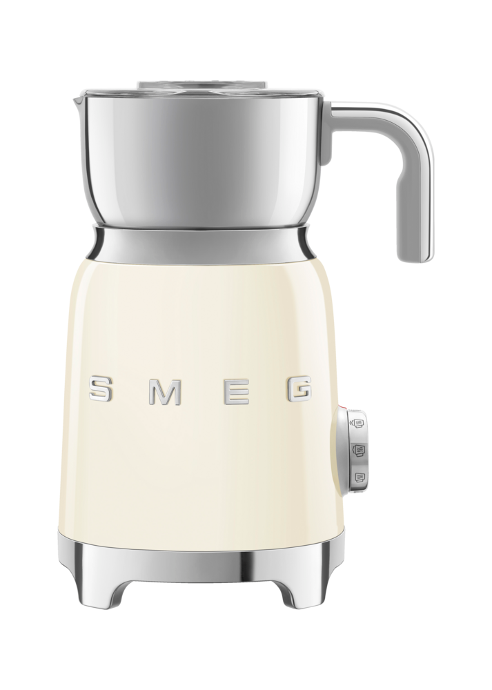 Espumador de Leche por Induccíon Smeg, Estilo años 50, 500w, Crema, MFF11CREU