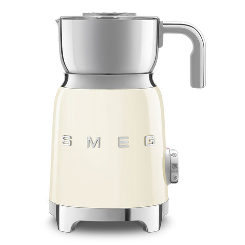 Espumador de Leche por Induccíon Smeg, Estilo años 50, 500w, Crema, MFF11CREU
