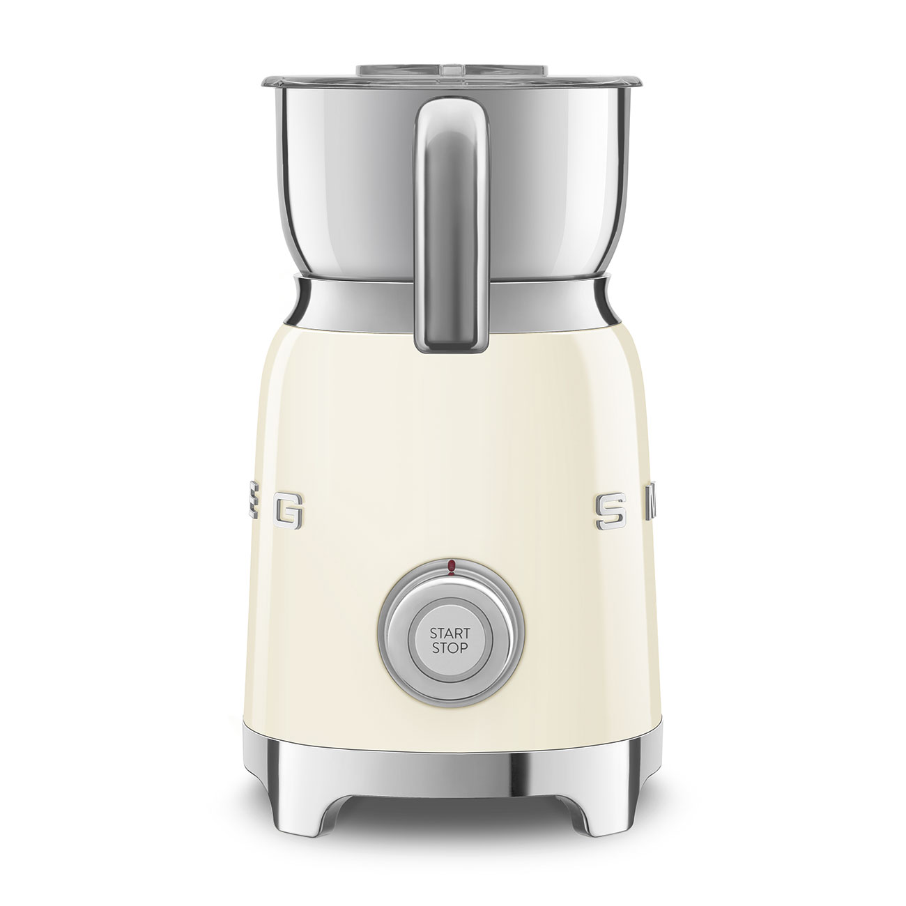 Espumador de Leche por Induccíon Smeg, Estilo años 50, 500w, Crema, MFF11CREU