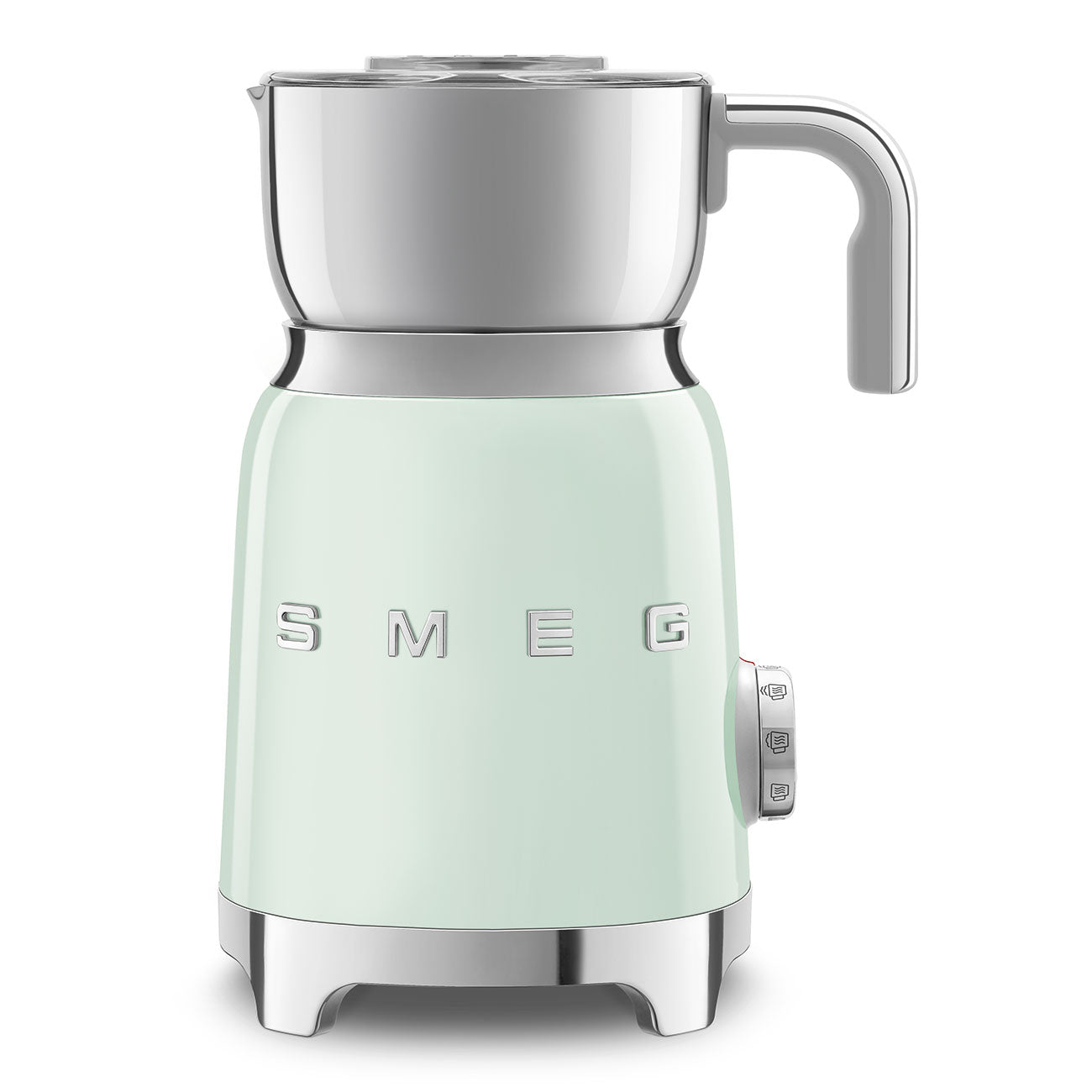 Espumador de Leche por Induccíon Smeg, Estilo años 50, 500w, Verde Pastel, MFF11PGEU