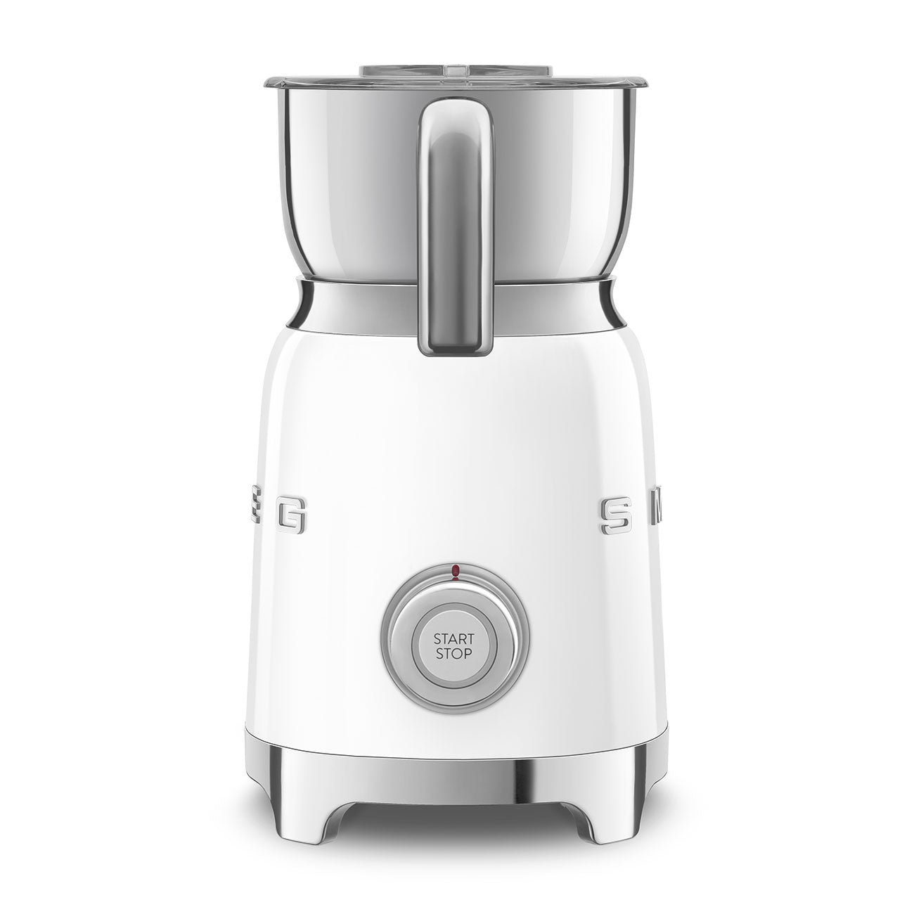 Espumador de Leche por Induccíon Smeg, Estilo años 50, 500w, Blanco, MFF11WHEU