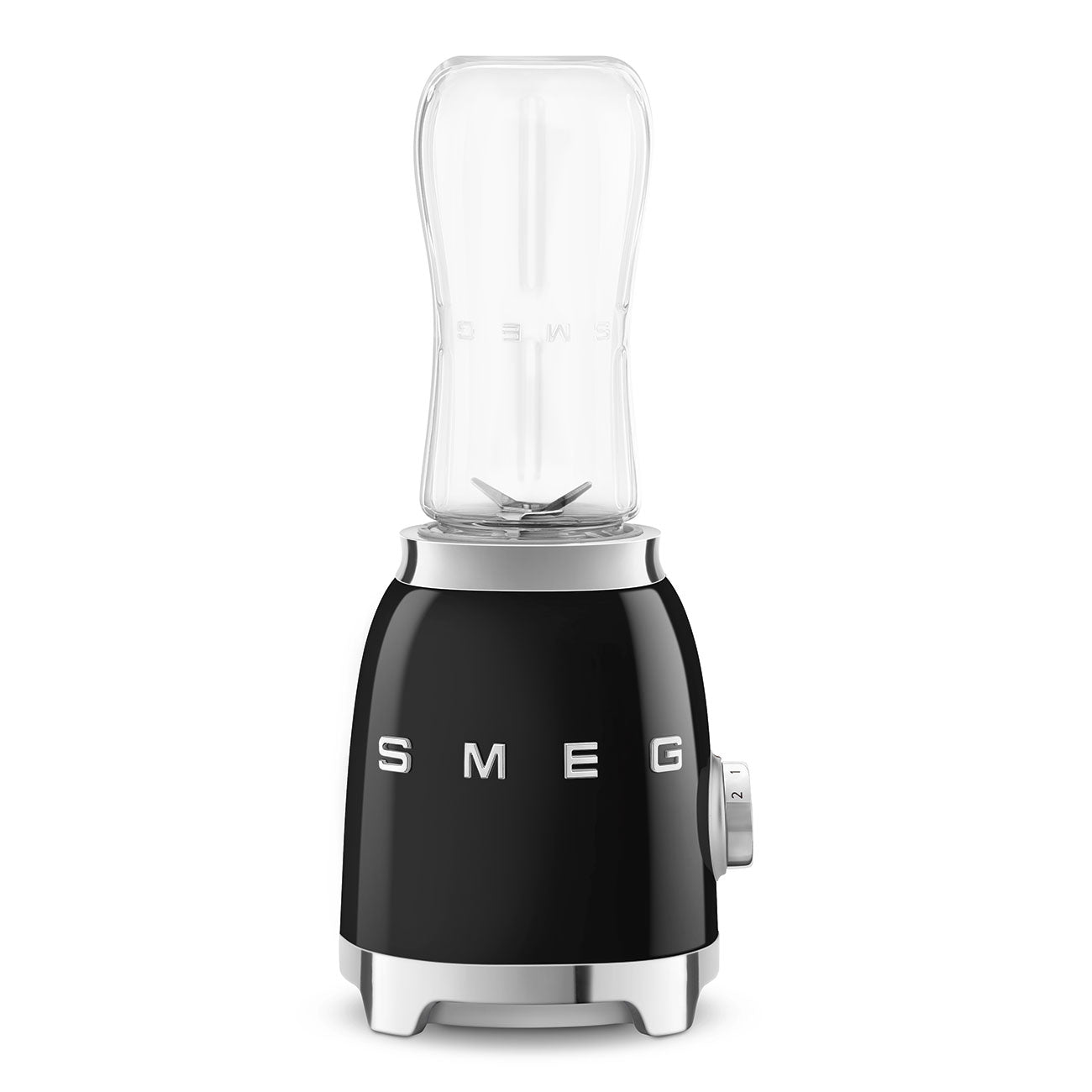 Mini Licuadora de Vaso, Estilo años 50, 300W, Negro, PBF01BLEU