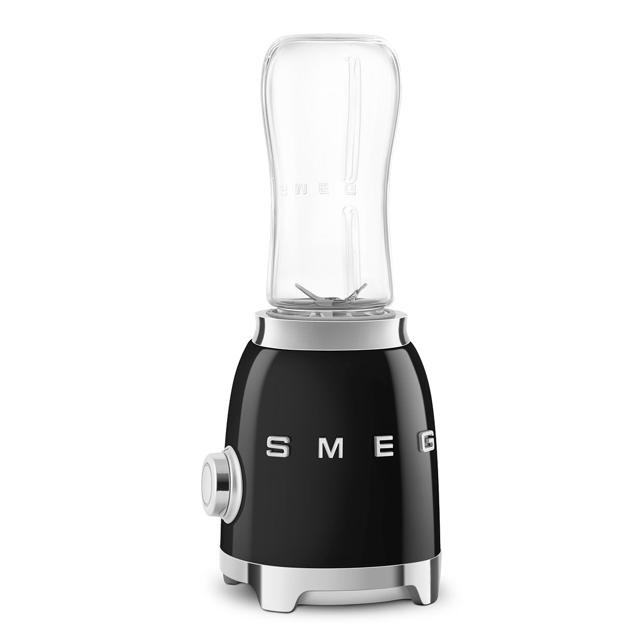 Mini Licuadora de Vaso, Estilo años 50, 300W, Negro, PBF01BLEU