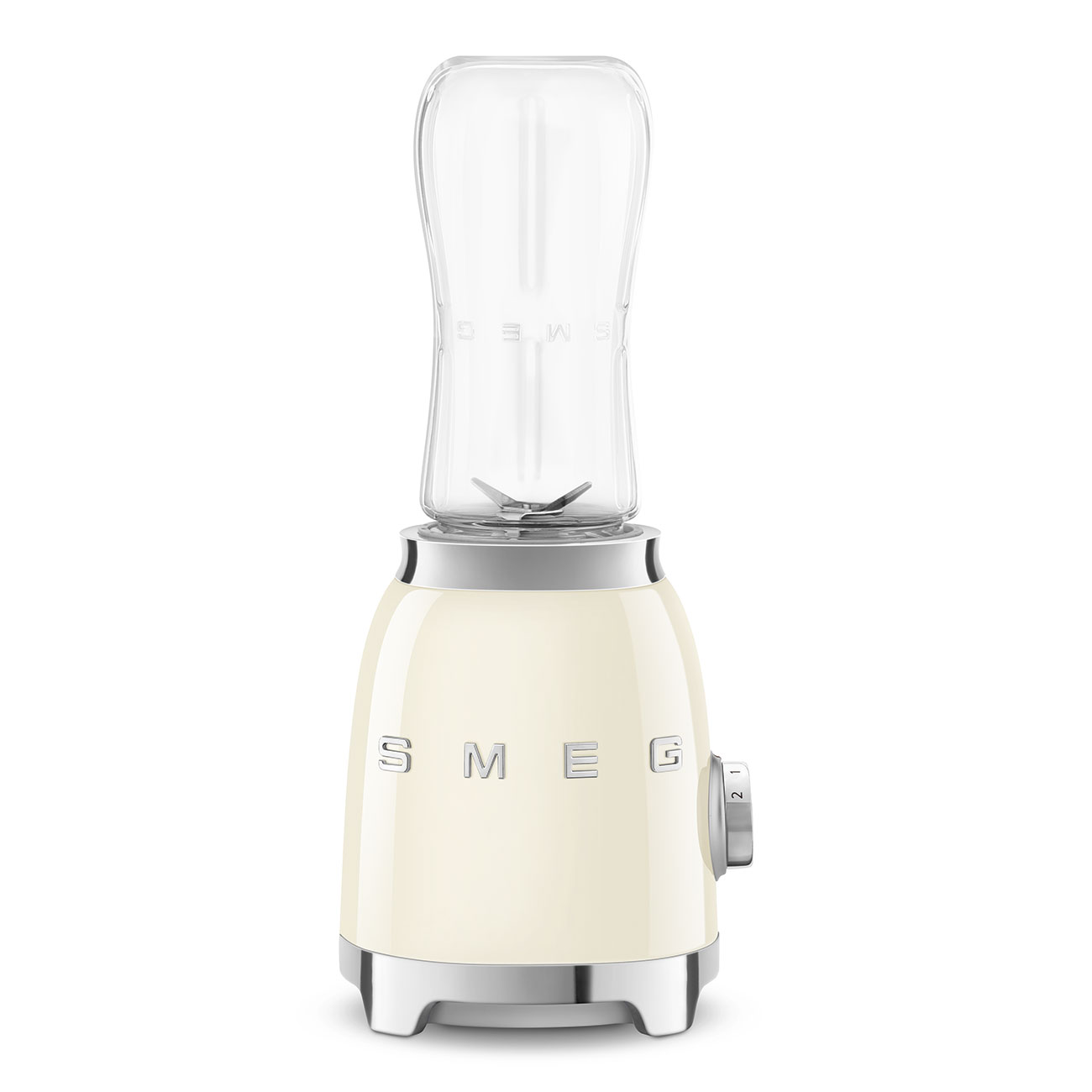 Mini Licuadora de Vaso, Estilo años 50, 300W, Crema, PBF01CREU