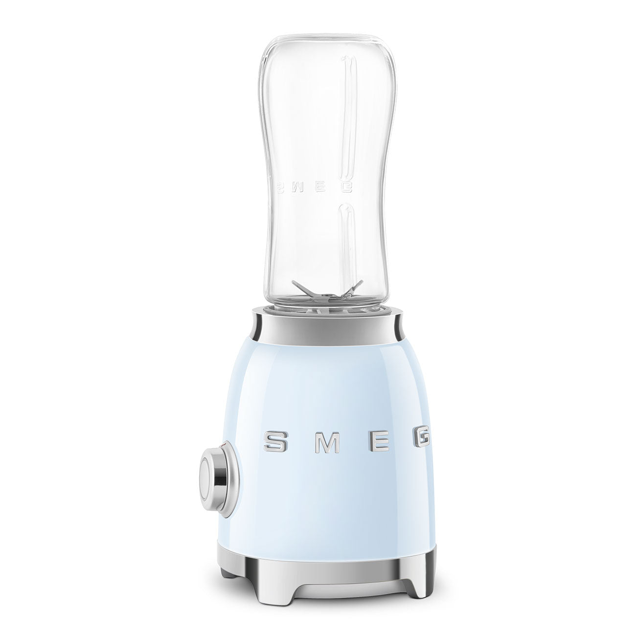 Mini Licuadora de Vaso, Estilo años 50, 300W, Azul, PBF01PBEU