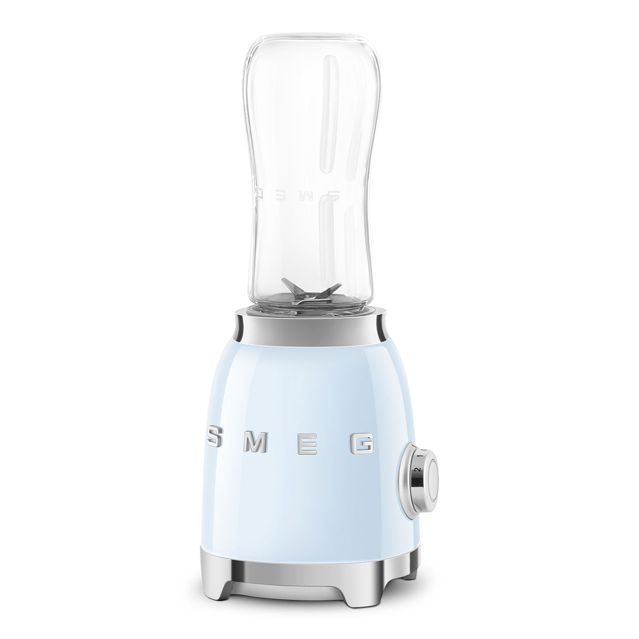 Mini Licuadora de Vaso, Estilo años 50, 300W, Azul, PBF01PBEU