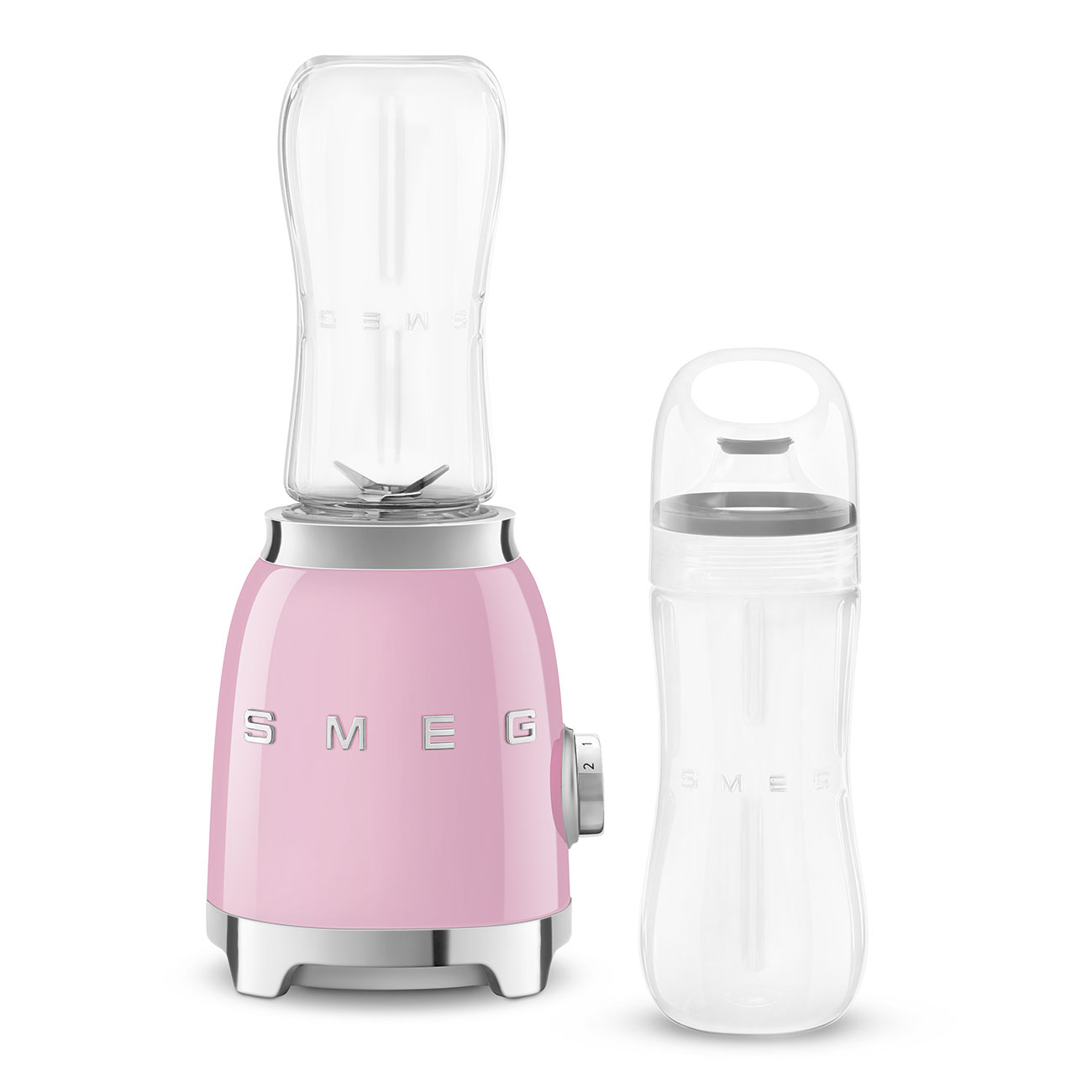 Mini Licuadora de Vaso, Estilo años 50, 300W, Rosa, PBF01PKEU