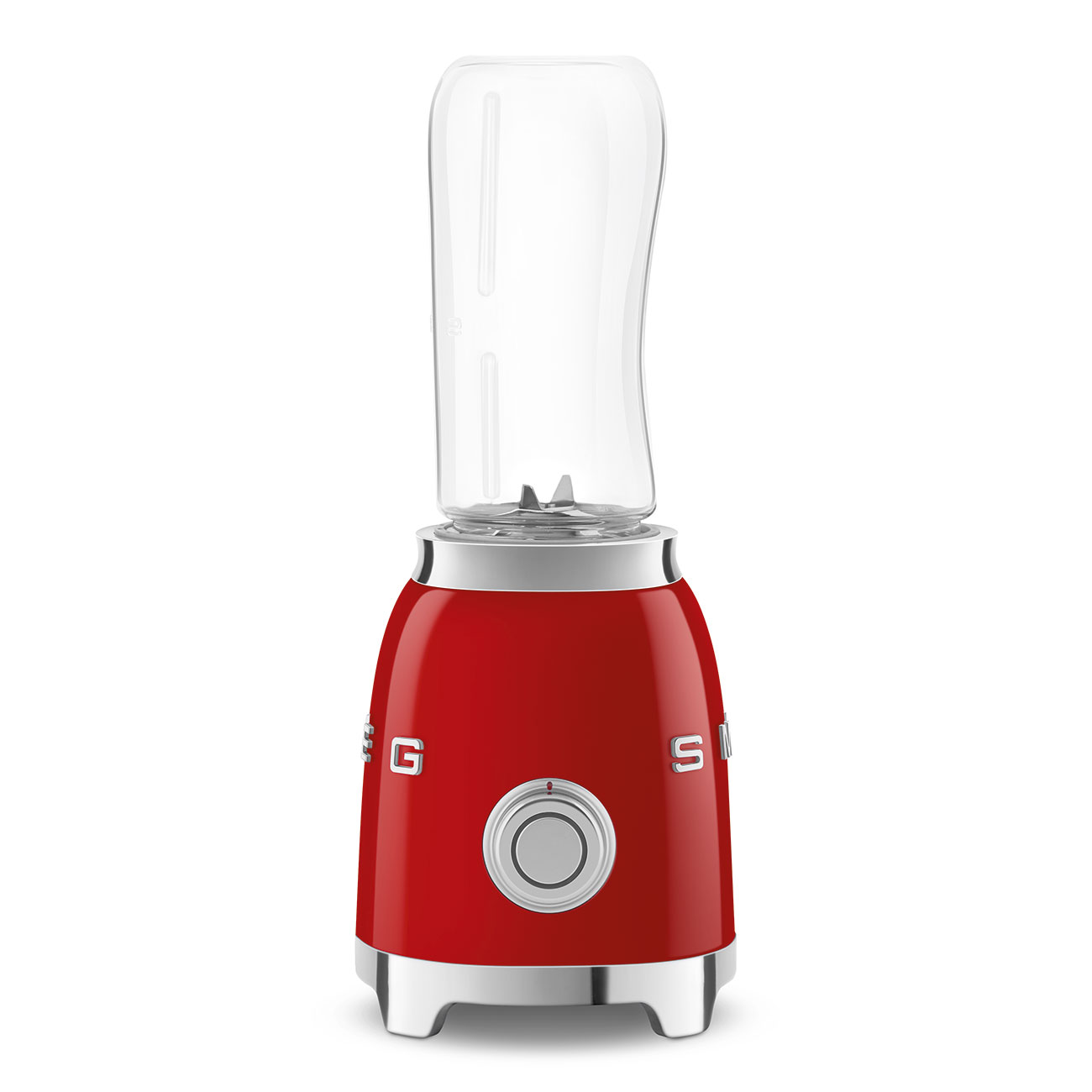 Mini Licuadora de Vaso, Estilo años 50, 300w, Rojo, PBF01RDEU