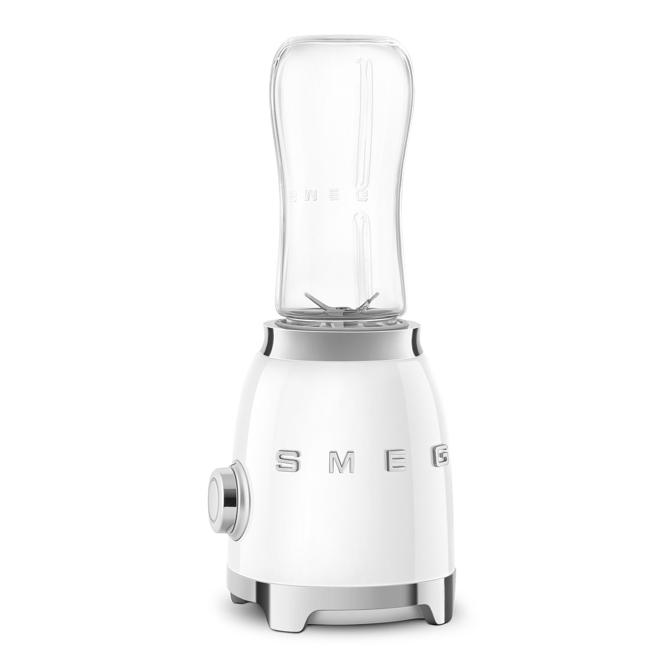 Mini Licuadora de Vaso, Estilo años 50, 300W, Blanco, PBF01WHEU