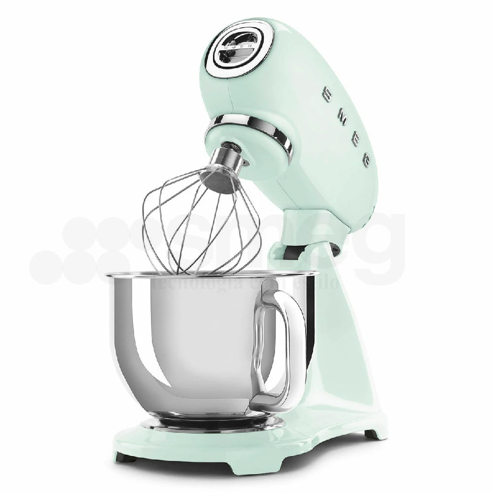 Batidora Smeg, Estilos años 50, 800W-220V, Azul Full Collor, SMF03PBEU
