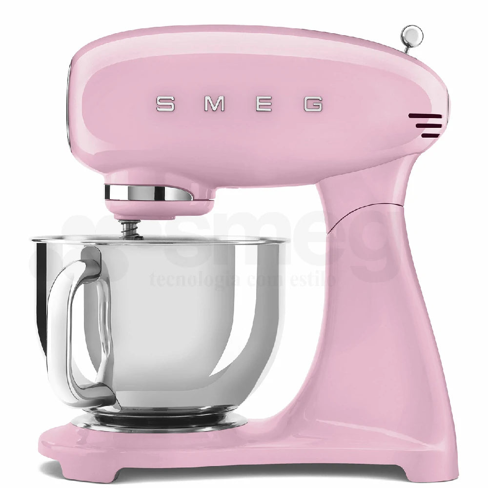 Batidora Smeg, Estilos años 50, 800W-220V, Rosa Full Collor, SMF03PKEU