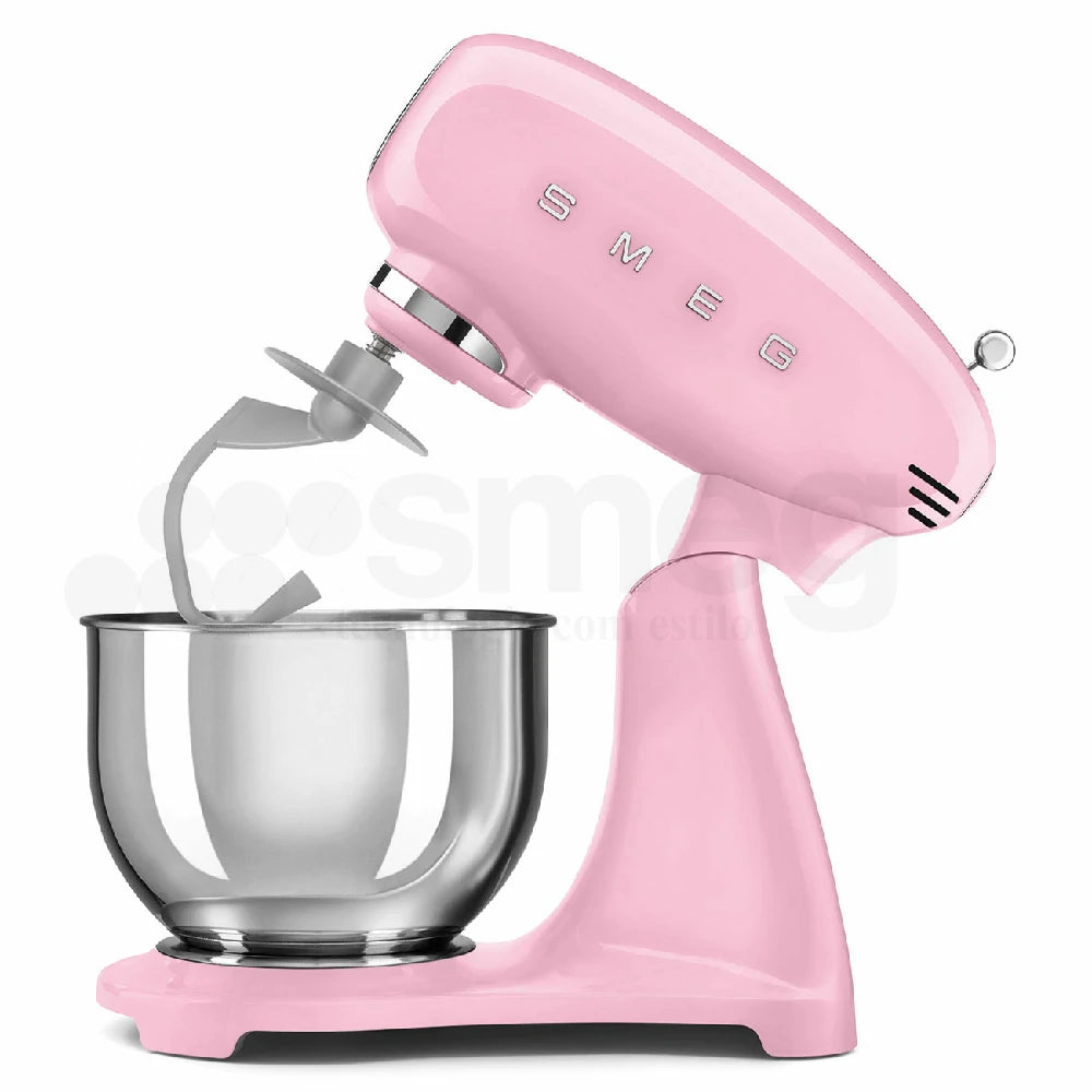 Batidora Smeg, Estilos años 50, 800W-220V, Rosa Full Collor, SMF03PKEU