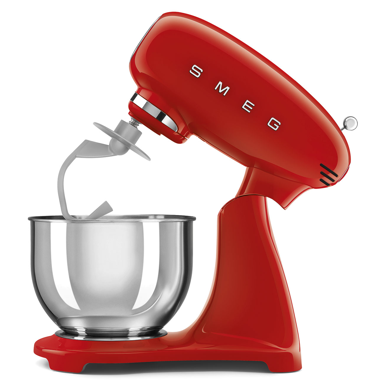 Batidora Smeg, Estilos años 50, 800W-220V, Rojo Full Collor, SMF03RDEU