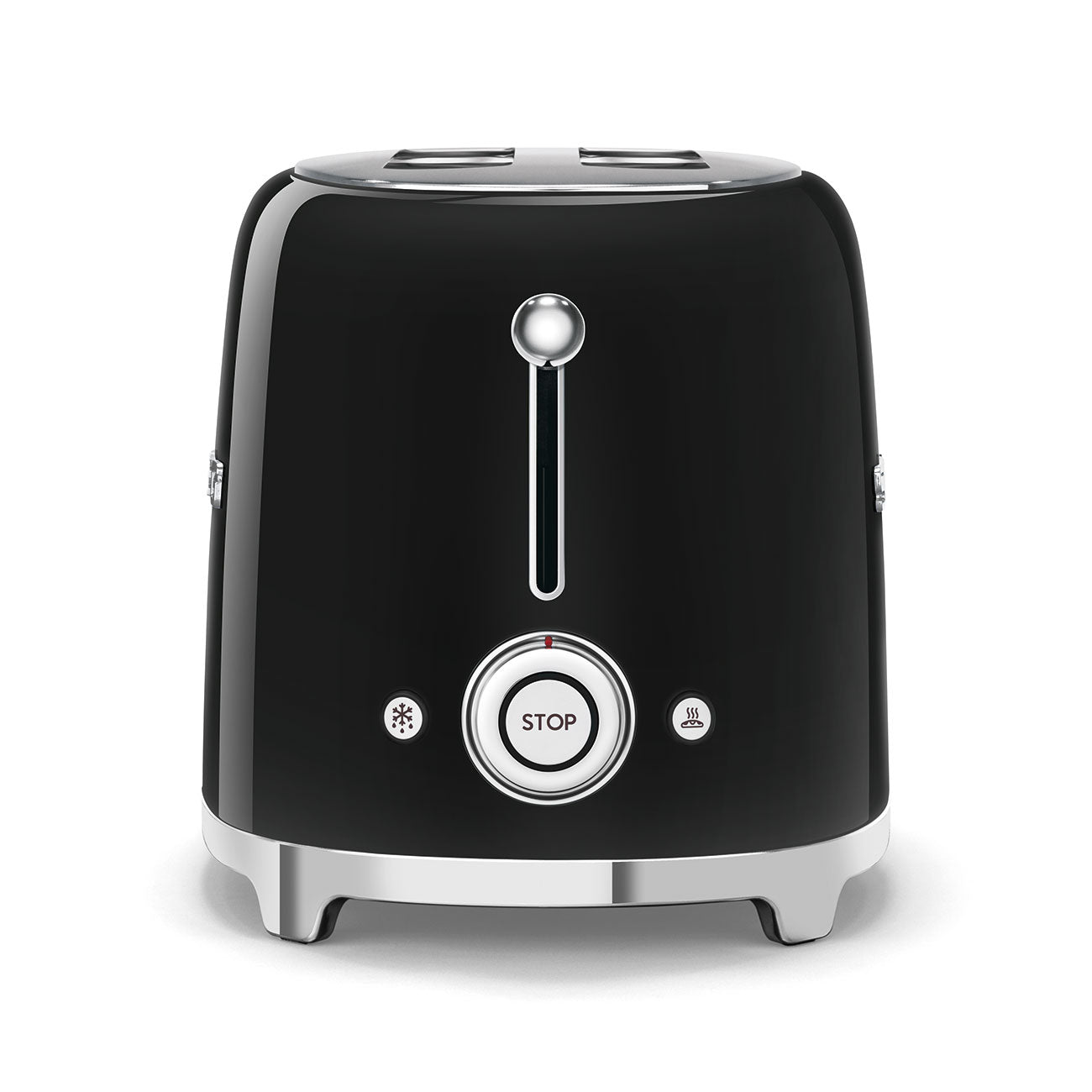 Tostadora Smeg, 2x2, Estilo años 50, Negro, TSF01BLEU