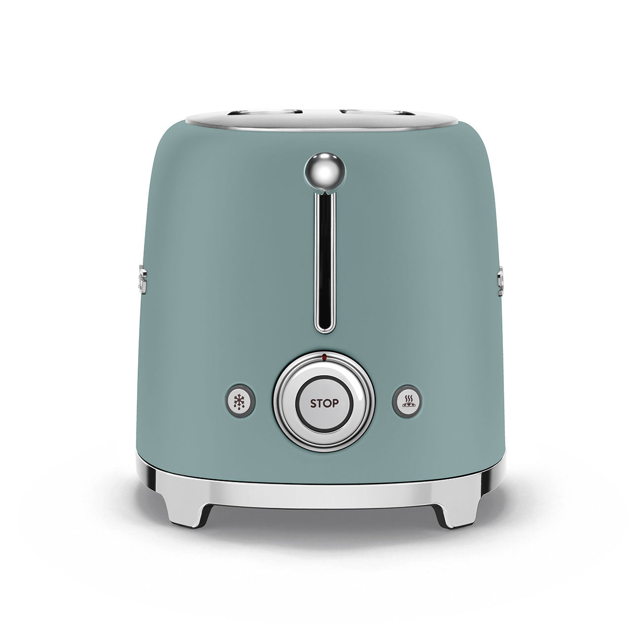 Tostadora Smeg, 2x2, Estilo años 50, Verde Esmeralda, TSF01EGMEU
