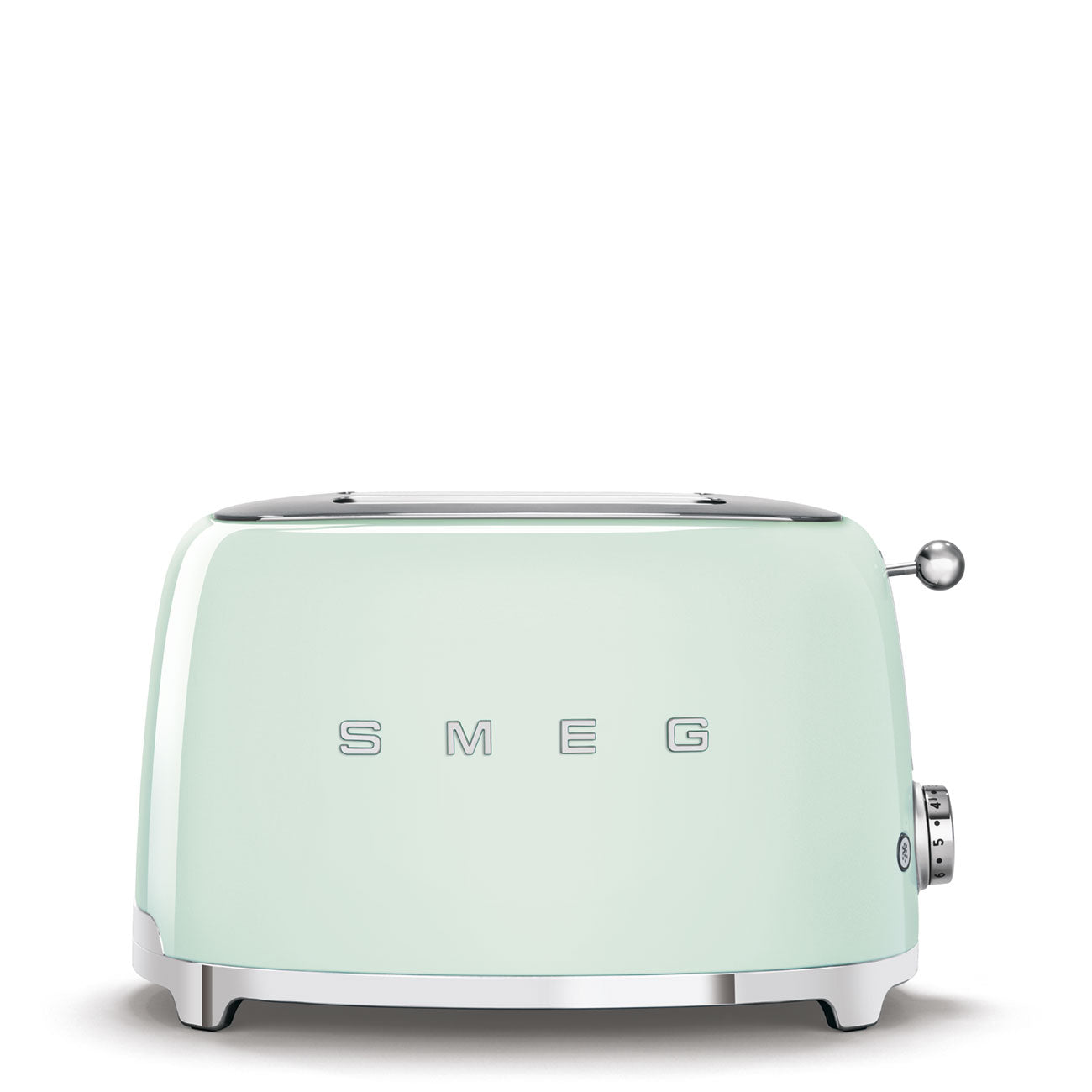 Tostadora Smeg, 2x2, Estilo años 50, Verde Pastel, TSF01PGEU